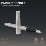 PARKER Sonnet Stainless Steel Fountain Pen
