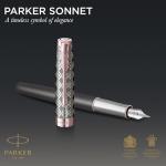 PARKER Sonnet Fountain Pen with Rose Gold Trim