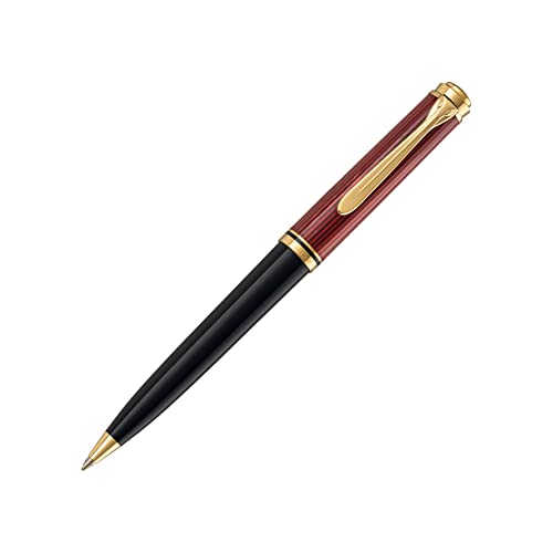 Luxurious Pelikan Souverän K600 Ballpoint Pen, Black/Red