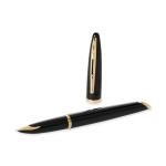 Waterman Carène Black Sea Fountain Pen with Gold Clip