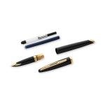 Waterman Carène Black Sea Fountain Pen with Gold Clip
