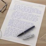 Waterman Blue Ink Rollerball Pen Refill, Fine Tip