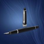 Waterman Expert Matte Black Fountain Pen Set