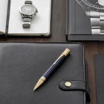 PARKER Duofold Prestige Blue Chevron Ballpoint Pen