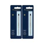 Waterman Black Ballpoint Pen Refill - 2 Pack