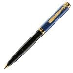 PELIKAN K800 Ballpoint Pen, Black/Blue Luxury Pen