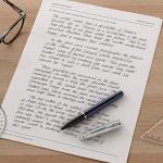 Waterman Fine Tip Rollerball Pen Refills, Black Ink