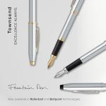 Cross Townsend Medalist Gold-Plated Fountain Pen Set