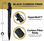 Bastion Slim Bolt Action Carbon Fiber Pen