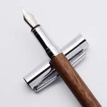LACHIEVA Luxury Walnut Fountain Pen Set