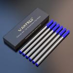 WANFRES Luxury 0.5mm Gel Ink Pen Refills 6-Pack