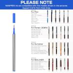 WANFRES Luxury 0.5mm Gel Ink Pen Refills 6-Pack