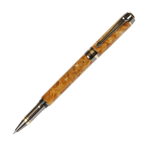 Lanier Elite Rollerball Pen - Gun Metal & Luxury