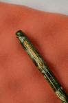 Vintage Green Marble Fountain Pen with Gold Nib