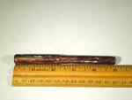 Antique Red and Gray Marbled Fountain Pen