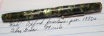 1930s Vintage Wahl-Oxford Silver Green Fountain Pen