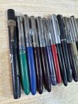 Lot of 15 Vintage Fountain Pens for Collectors