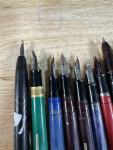 Lot of 15 Vintage Fountain Pens for Collectors