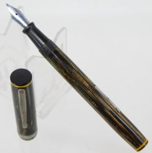 Brown Striped Vintage Permapoint Fountain Pen