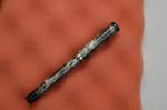 Gray Marble Vintage Fountain Pen with 14K Nib