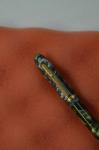 Green Marble Vintage Fountain Pen with 14k Nib