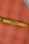Vintage Yellow Marble Fountain Pen with Gold Nib