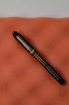 Large Vintage Black and Gold Fountain Pen