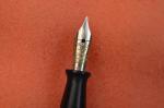 Large Vintage Black and Gold Fountain Pen