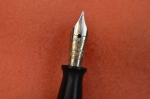 Large Vintage Black and Gold Fountain Pen