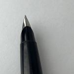 Vintage Parker Fountain Pen - Black and Chrome
