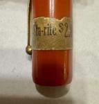 Vintage Morton Red Fountain Pen with Price Sticker
