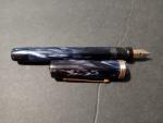 Drexel Pearl Blue Lightning Fountain Pen