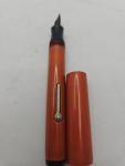 Vintage Townsend 14K Gold Fountain Pen, Orange