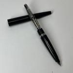 Vintage Parker Fountain Pen - Black and Chrome