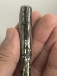 1930s Majestic Marbled Silver Gray Fountain Pen