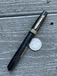 Morrison Vintage Black Chased Fountain Pen 7 Nib