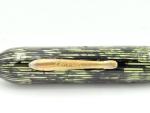 Green and Silver Vintage Conklin Fountain Pen