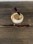 Mid-Century Fountain Pen with Marble Base