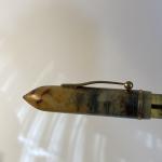 Vintage Marbled Fountain Pen with Ink View