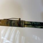 Vintage Marbled Fountain Pen with Ink View