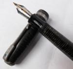 1930s Parker Vacumatic Fountain Pen in Silver