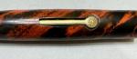 Vintage Large Red Mottled Inkograph Pen