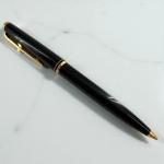 Vintage Montblanc Black and Gold Ballpoint Pen