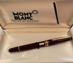 Montblanc Meisterstück Bordeaux Red Rollerball Pen