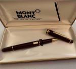 Montblanc Meisterstück Bordeaux Red Rollerball Pen
