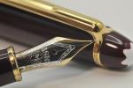 Montblanc 144 Burgundy Fountain Pen with 14K Nib