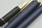 Montblanc Slim Line Fountain Pen, Navy Blue