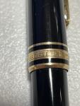 Montblanc Meisterstück Black Gold Trim Ballpoint Pen