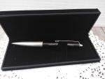 Montblanc Carrera Black & Matte Steel Ballpoint Pen