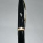 MontBlanc Generation Black Ballpoint Pen with Gold Trim